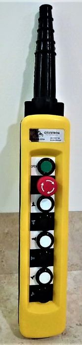 Botonera De 8 Botones Para Grúa Viajera, Marca Celestron.
